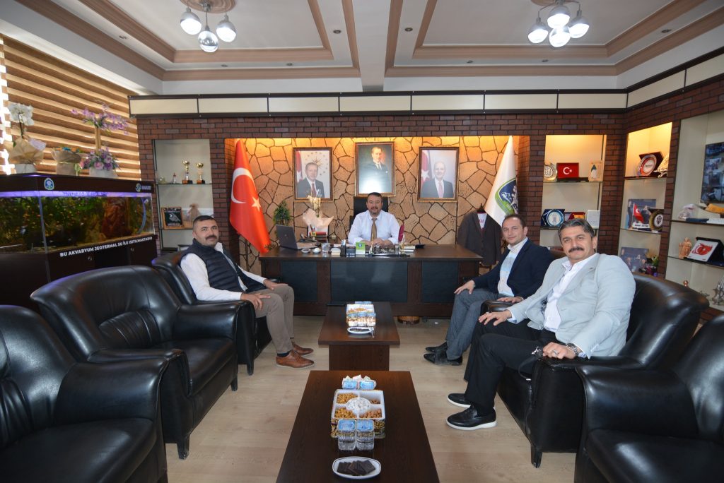 S. S. Dinar Pancar Ekicileri Kooperatif ve Mağaza Yetkililerinden Başkan Öztaş’a Hayırlı Olsun Ziyareti