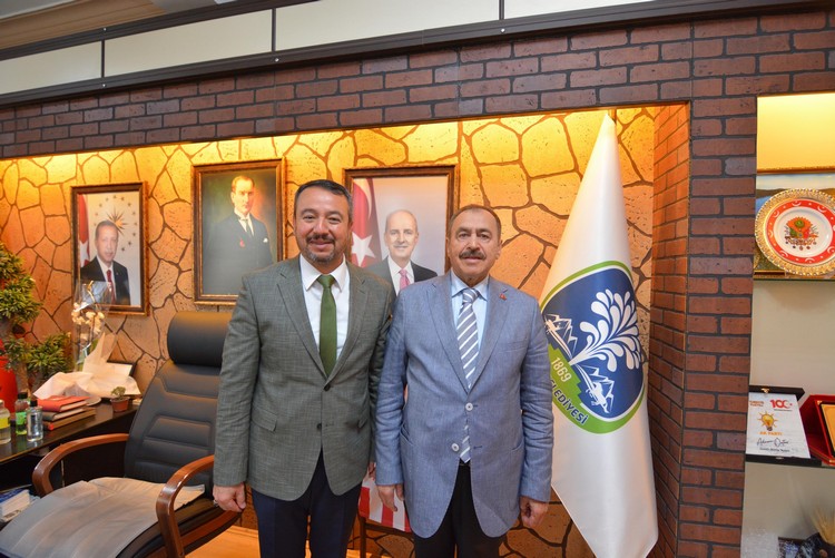 Bakanımız Prof. Dr. Veysel Eroğlu’ndan Başkan Öztaş’a Ziyaret