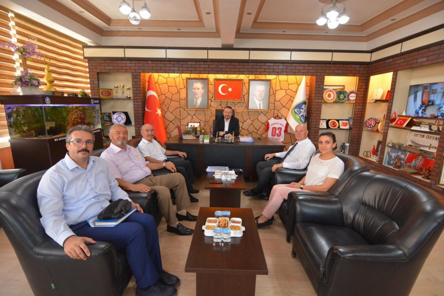 İl Kültür ve Turizm Müdürü Yusuf Altın’dan Başkan Öztaş’a Ziyaret