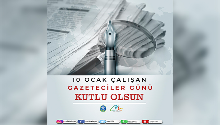 BAŞKAN ÇÖL’DEN 10 OCAK ÇALIŞAN GAZETECİLER GÜNÜ MESAJI