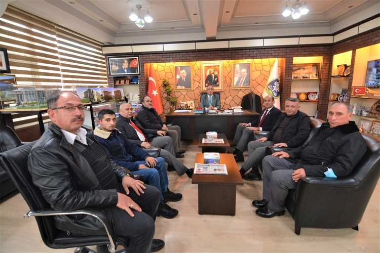 İSMAİL KUMARTAŞLI’DAN BAŞKAN MUSTAFA ÇÖL’E ZİYARET