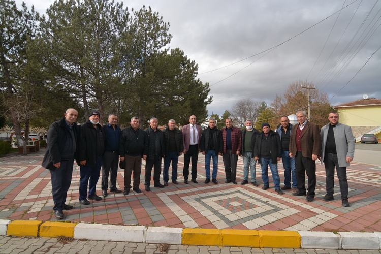BAŞKAN ÇÖL MUHTARLARIMIZ VE BASIN TEMSİLCİLERİYLE BİR ARAYA GELDİ