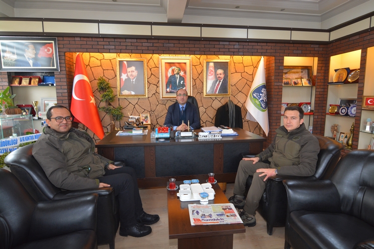 MİLLİ PARKLAR 5. BÖLGE MÜDÜRLÜĞÜNDEN BAŞKAN ÇÖL’E ZİYARET
