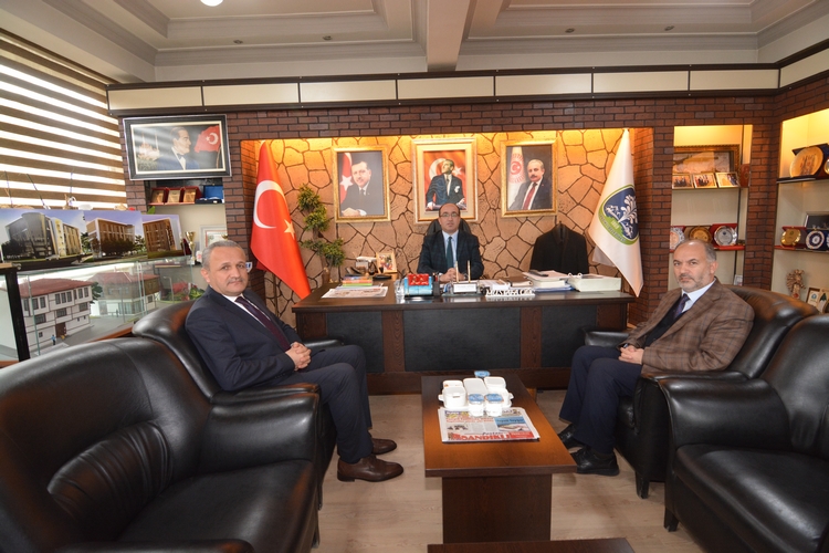İL MÜFTÜLÜĞÜNDEN BAŞKAN MUSTAFA ÇÖL’E ZİYARET