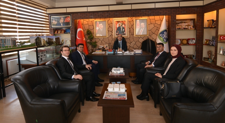 HÂKİM VE SAVCILARIMIZDAN BAŞKAN MUSTAFA ÇÖL’E ZİYARET