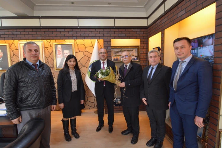 BAŞKAN MUSTAFA ÇÖL’E VERGİ HAFTASI ZİYARETİ