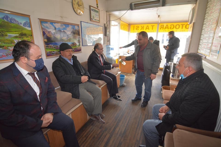 BAŞKAN MUSTAFA ÇÖL’DEN ESNAF ZİYARETLERİ