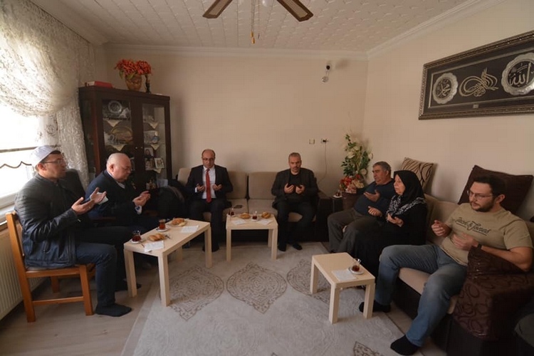 BAŞKAN MUSTAFA ÇÖL’DEN TAZİYE ZİYARETLERİ