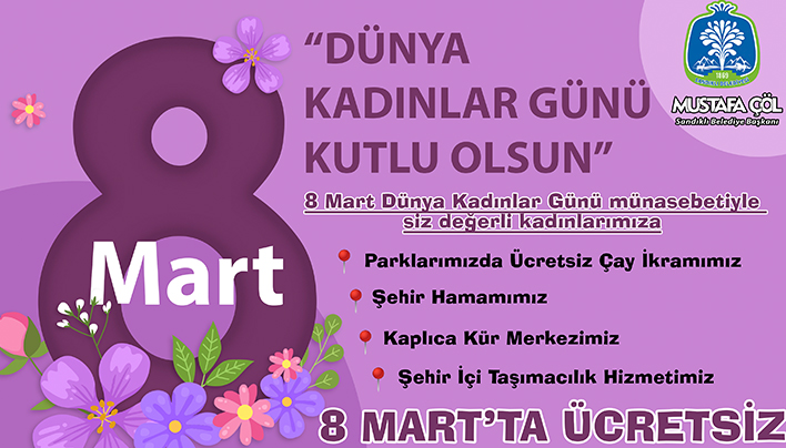 BAŞKAN MUSTAFA ÇÖL’DEN KADINLARIMIZA SÜRPRİZ