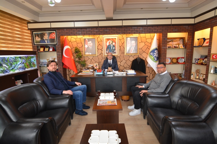 BAHÇELİEVLER BELEDİYESİNDEN BAŞKAN ÇÖL’E ZİYARET