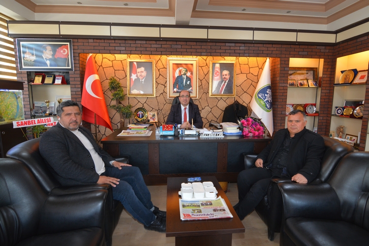 HOCALAR BELEDİYESİNDEN BAŞKAN MUSTAFA ÇÖL’E ZİYARET