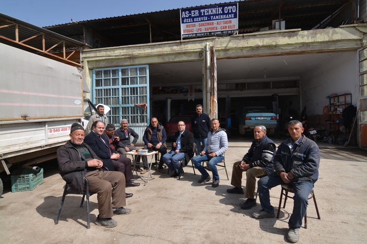 BAŞKAN MUSTAFA ÇÖL SANAYİ ESNAFIMIZI ZİYARET ETTİ