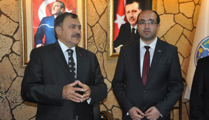 Orman ve Su İşleri Bakanı Veysel Eroğlu Belediyemizi Ziyaret Etti
