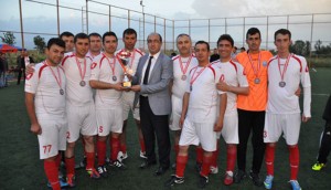 Kaymakamlık Futbol Turnuvasının Şampiyonu Belediyemiz Takımı Oldu