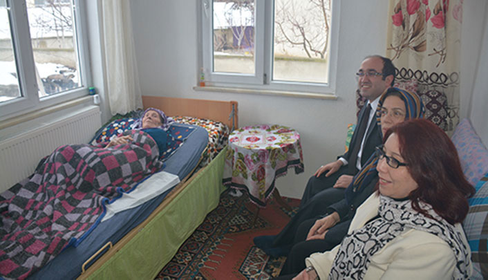Başkan Mustafa Çöl Hasta Ziyaretlerine Devam Ediyor