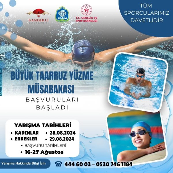 Büyük Taarruz Yüzme Müsabakası Başvuruları Başladı