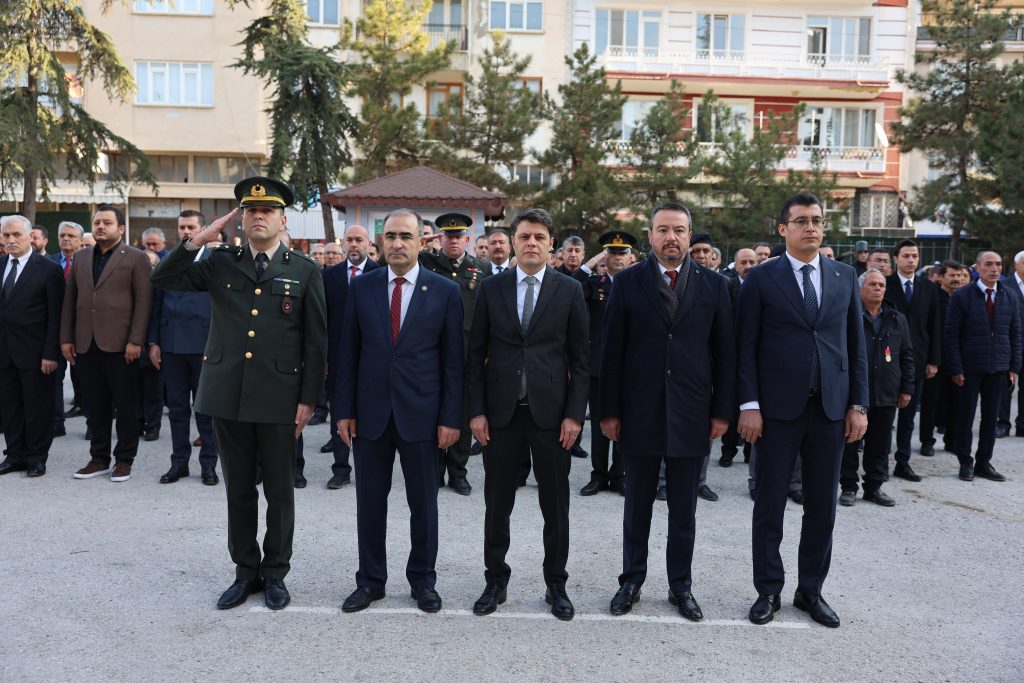 Sandıklı’da Gazi Mustafa Kemal Atatürk’ü Anma Töreni Düzenlendi