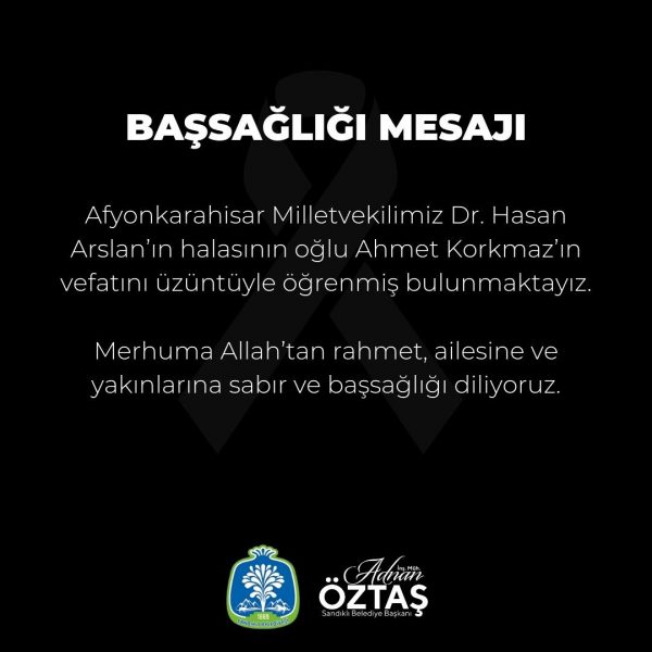 Başsağlığı Mesajı