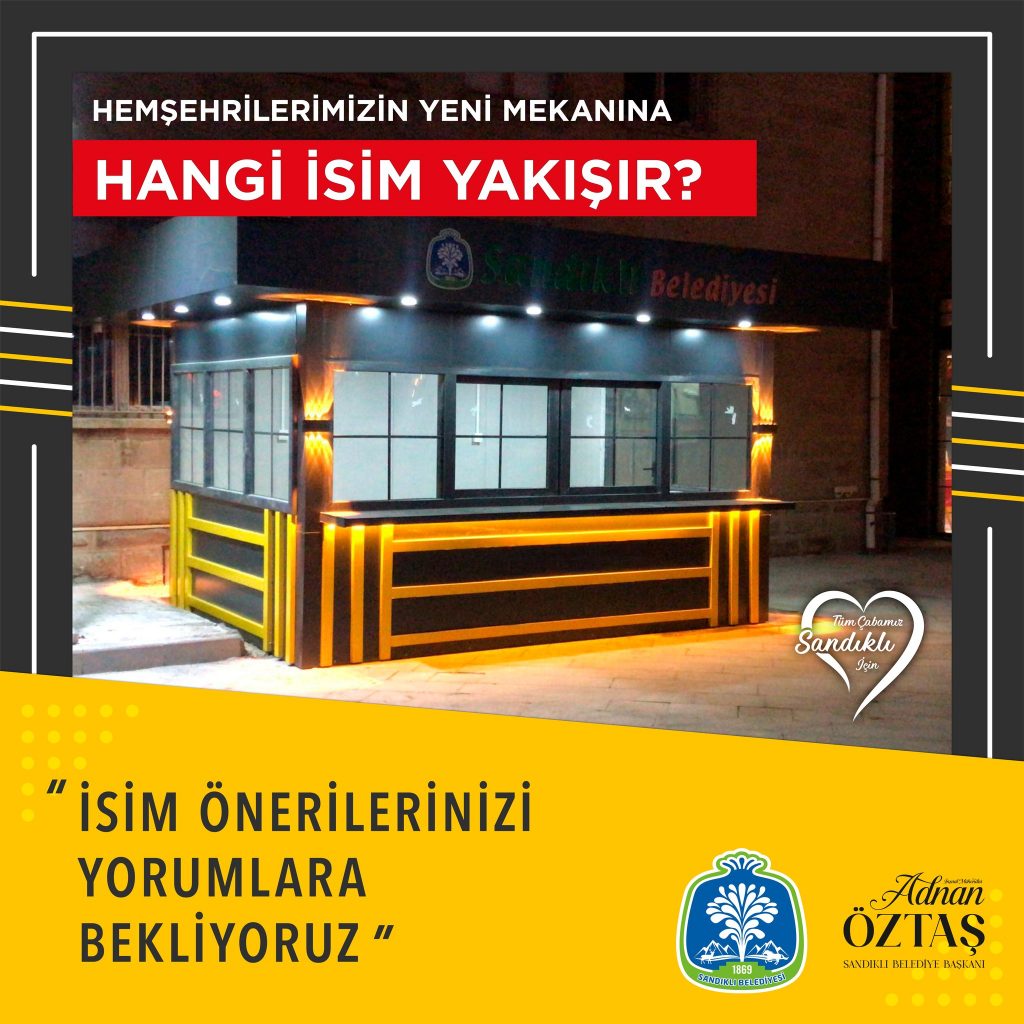 Hemşehrilerimizin Yeni Mekanına Hangi İsim Yakışır?