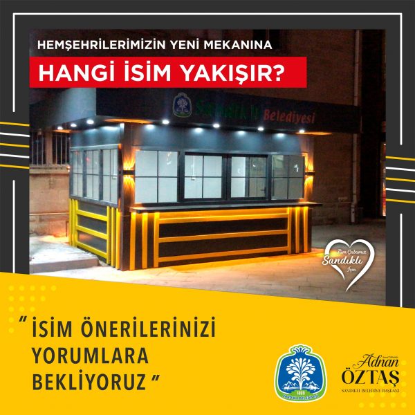 Hemşehrilerimizin Yeni Mekanına Hangi İsim Yakışır?