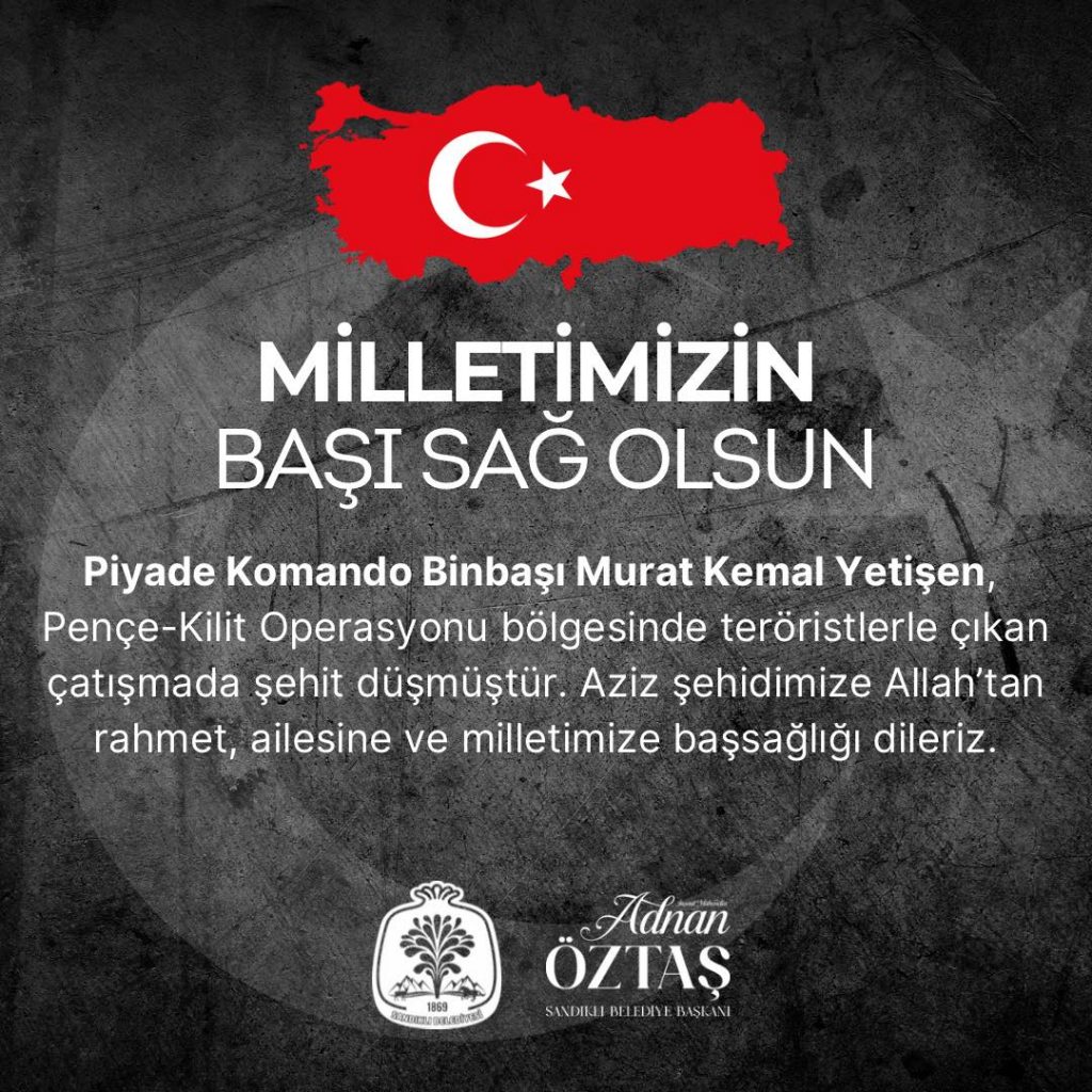 MİLLETİMİZİN BAŞI SAĞ OLSUN