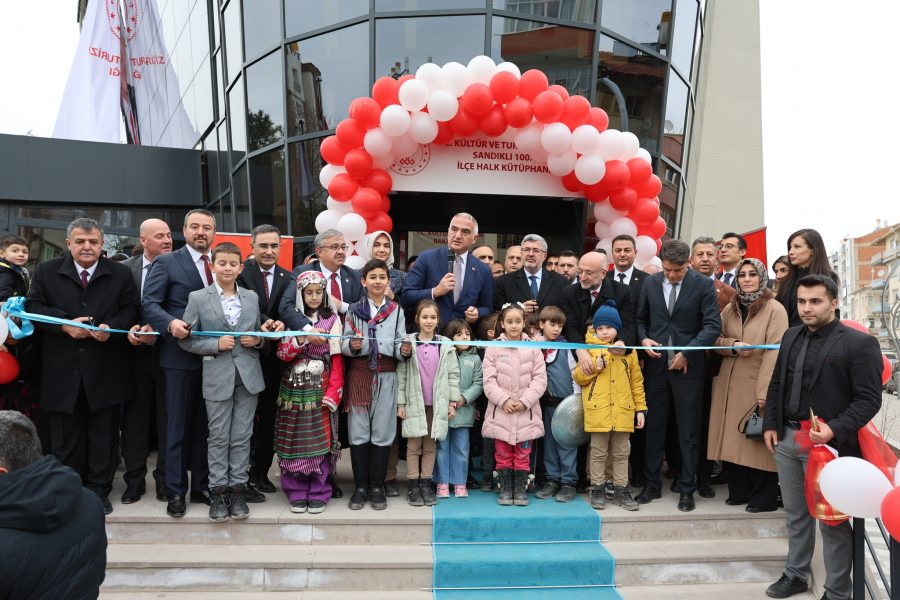 SANDIKLI 100. YIL HALK KÜTÜPHANESİ AÇILDI!