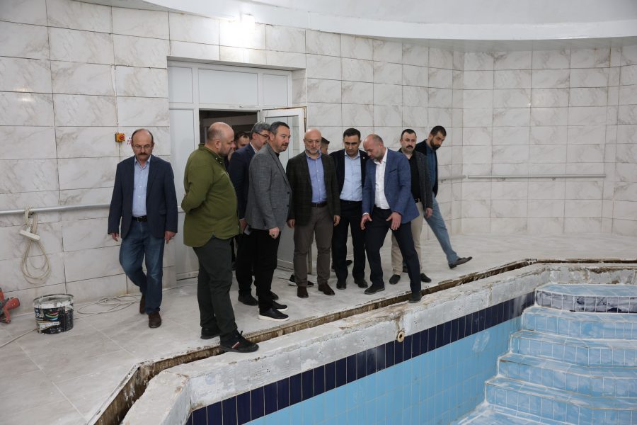 Sandıklı Termal Otel ve Hüdai Kaplıcaları’nda Bakım ve Onarım Çalışmaları Sürüyor