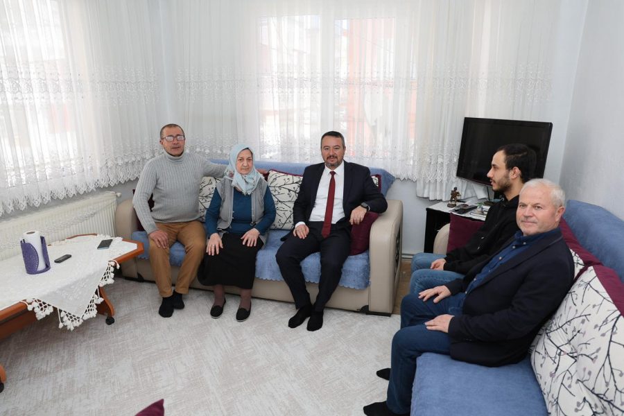 BAŞKAN ÖZTAŞ’TAN TAZİYE ZİYARETLERİ