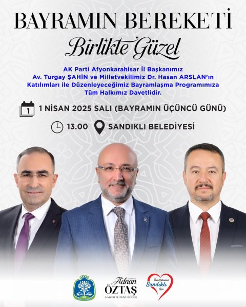 Ramazan Bayramı Bayramlaşma Programı