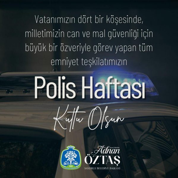 Polis Haftası Kutlu Olsun
