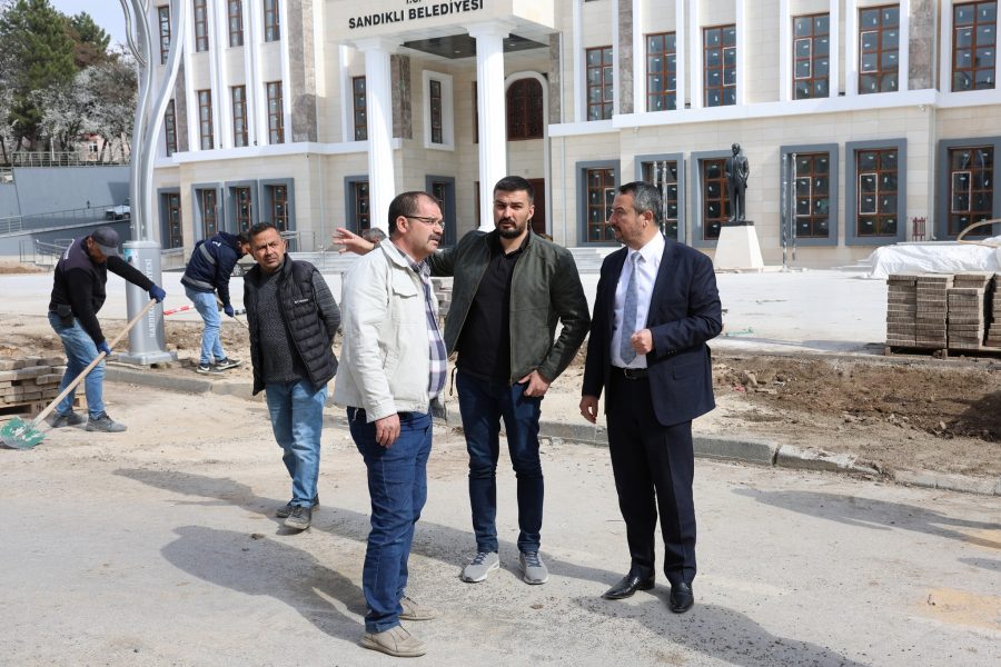Sandıklı Belediyesi Yeni Modern Hizmet Binası İnşaatında Hızla İlerliyor
