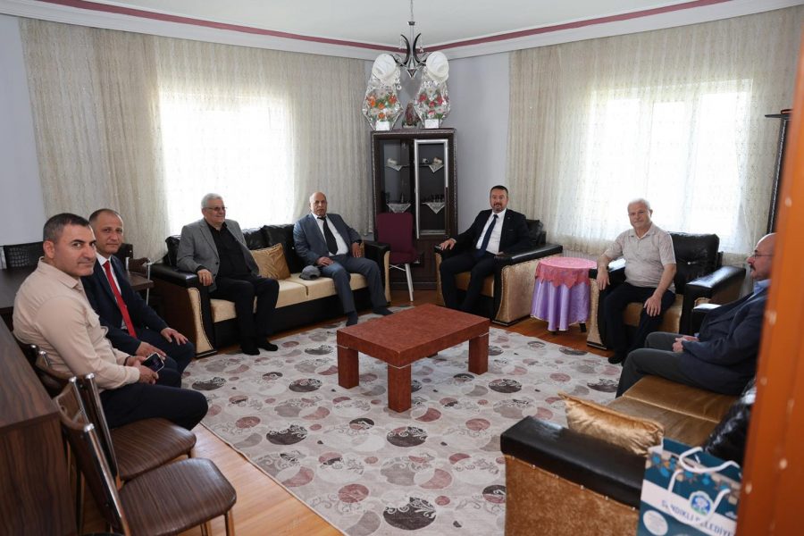 Başkan Öztaş’tan Geçmiş Olsun Ziyareti