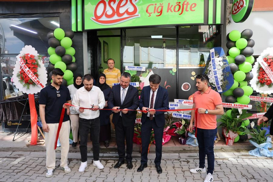 Başkan Öztaş’tan Yeni İşletmeye Hayırlı Olsun Ziyareti