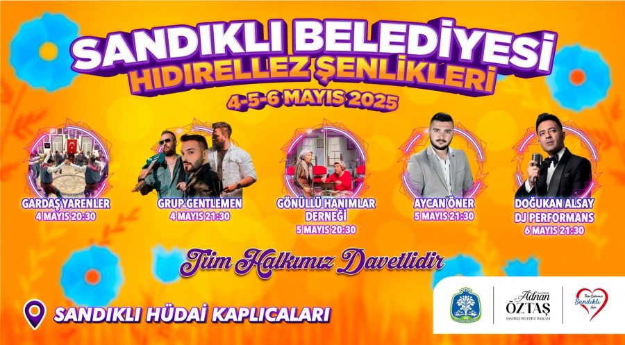 Sandıklı Geleneksel Hıdırellez Şenlikleri İçin Gün Sayıyor!