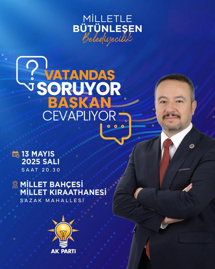 Sazak Mahallesi’nde buluşuyoruz.