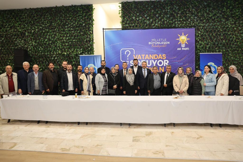 Sazak Mahallesi’nde Vatandaşlarla İstişare Toplantısı Gerçekleştirildi