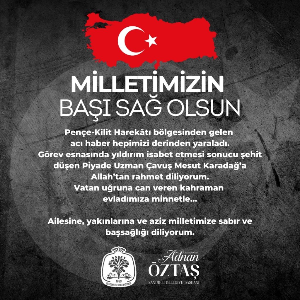BAŞIMIZ SAĞ OLSUN.