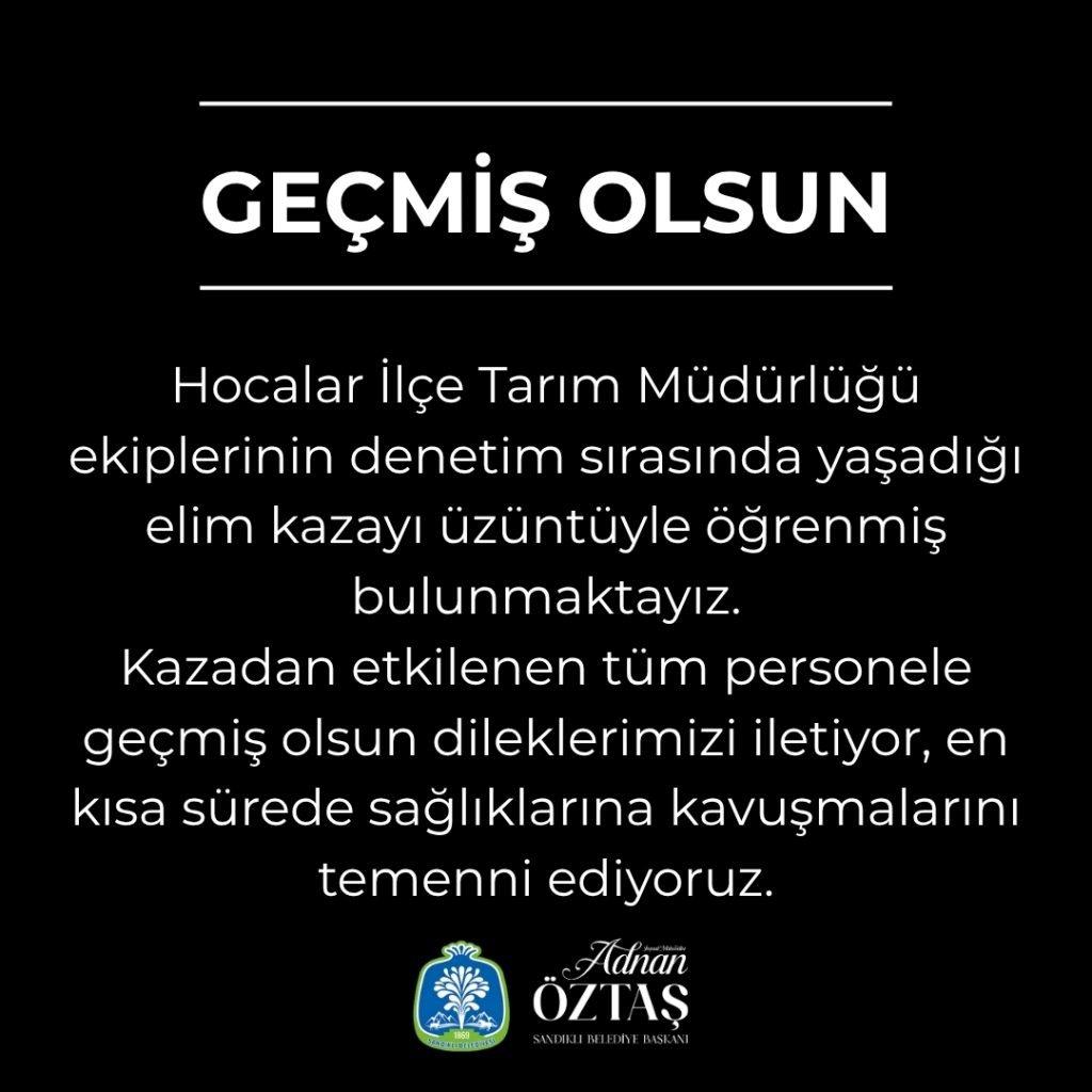 GEÇMİŞ OLSUN